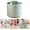 Green, variant on Denhf 360 Degree Rotating Pen Holder, Creative Pencil Holder with 5 Compartments, Novelty Pencil Cup for Home Office Classroom Desk, Pencil Pot, Makeup Brush Container, Pen Organizer, Pink