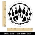 thumbnail image 2 of Druid Bear Claw Hand Print Self-Inking Rubber Stamp Ink Stamper - Black Ink - Small 3/4 Inch, 2 of 7