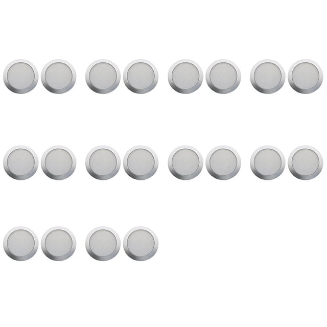 20X Ceiling Speaker Grille, 4-Inch Ceiling Embedded Audio Speaker Grille(Silver)
