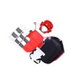 thumbnail image 2 of fastboy Taekwondo Protective Gear Set Taekwondo Uniform Set for Home, Gyms Versatile Red M, 2 of 4
