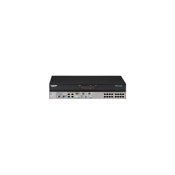 Black Box ServSwitch CX KVM Switch (1) Analog Console Port   (4) Users (16) Servers