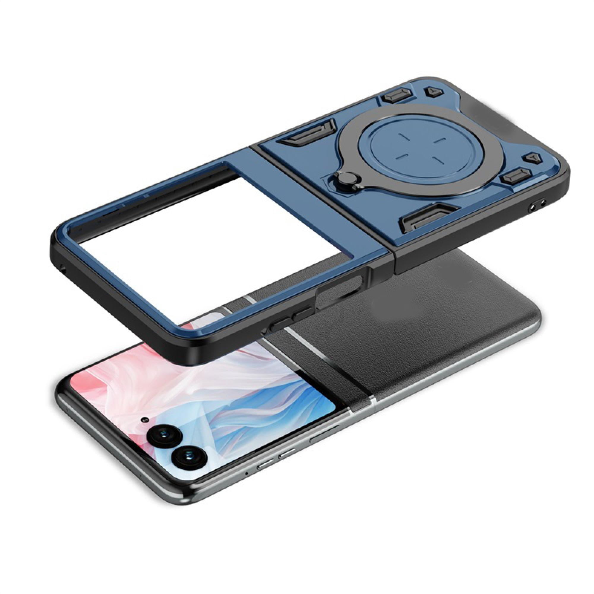 Anti-Drop Hybrid Case with Ring Stand for Motorola Razr 2024