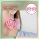 thumbnail image 2 of KAIYANG Juego de 3 pares de pendientes colgantes de corazón, acrílicos, huecos, con forma de corazón, con letras, para mujer, con dijes, ligeros, para mujeres, niñas y amigas, 2 of 5