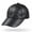 Black, variant on Black Leather Baseball Cap Adjustable Real Lambskin Leather Hat Sports Visor for Men