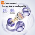 thumbnail image 4 of XIAOMI M79/M91 Auriculares inalámbricos con clip para la oreja, nuevos auriculares deportivos con Bluetooth 5.4 y control táctil con cancelación de ruido ENC, 4 of 5