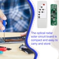 thumbnail image 4 of Tholdsy Controlador de lámpara solar con control remoto Luz de inducción del cuerpo del patio Placa de control de encendido/apagado Accesorio Electrónica miscelánea, 4 of 6