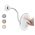 thumbnail image 1 of 3 Color Makeup Mirror With Led Light Touch Screen Mirror 10X Magnifying Mirrors Flexible Cosmetic Miroir ,Widely Use, 1 of 7