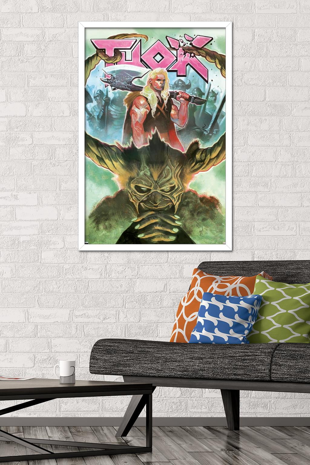 Marvel Comics - Loki - Thor #7 Wall Poster, 22.375" x 34", Framed