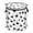 Dark Black Swan, variant on Pop-Up Collapsible Laundry Hamper With Zippered Lid Dual Handles 50L Dark Black Swan on The Beige Background