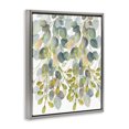 thumbnail image 2 of Stupell Industries Contemporary Suspended Ivy Leaves Gray Floating Frame Canvas Art, 17 x 21, by Marcus Prime, 2 of 8