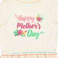 thumbnail image 4 of Inktastic Happy Mothers Day with Flowers Girls Toddler Dress, 4 of 5
