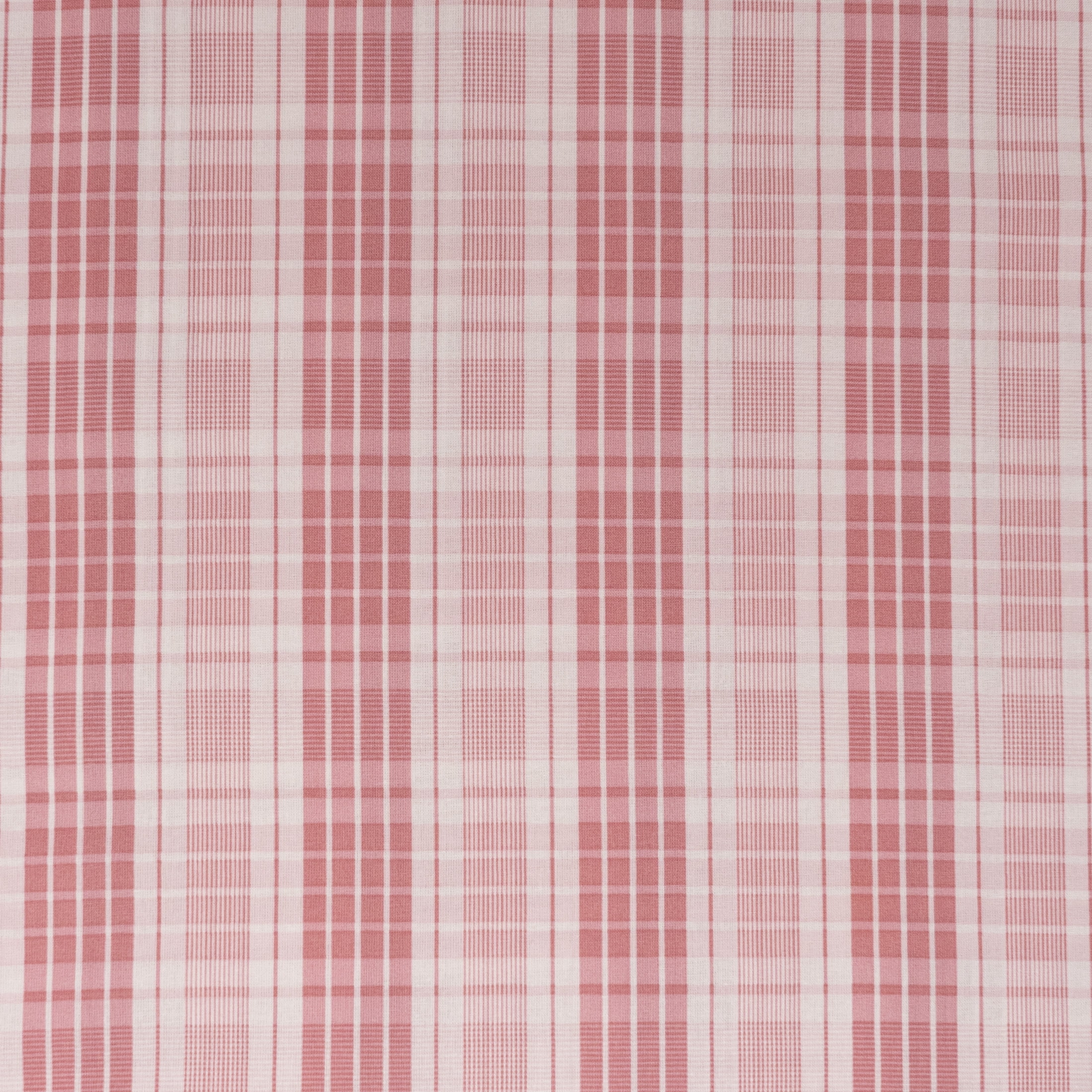 Waverly Inspirations 1 Yard Cut 100% Cotton Prints Fabric, Plaid Tea Rose, 44" Wide for Quilting & Sewing