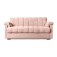 thumbnail image 2 of Sofá Cama Velvet Palo De Rosa Makora Modelo Mercury Varias Posiciones, 2 of 8