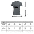 thumbnail image 5 of Coolnut Men's T Shirt Odor Protection Short, Old Cemetery Silhouette Mens Short Sleeve Tees, Grey Crew-Neck Casual Tee Shirts, L, 5 of 6