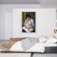 thumbnail image 2 of ARTCANVAS A Woman Nursing a Child 1894 Canvas Art Print by Pierre-Auguste Renoir - Size: 40" x 26" (1.50" Deep), 2 of 9