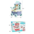XZZjjl Kid's Toy Children'S Play House Toy Ice Cart Lollipop Carriage