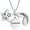 Customize, variant on Moon & Star Urn Necklaces For Ashes Celtic Knot Cremation Jewelry For Ashes Memory Jewelry For Women Men