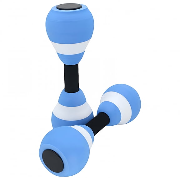 BESTSKY Swimming Arm Buoyancy Dumbbells Water Weights for Pool Exercise 2Pcs Water Dumbbells Water Aerobics Pool Barbells Lightweight Resistance Aquatic Dumbbell for Swimming