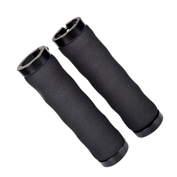 Raindrops 1 Pair Mountain Bike Handlebar Grip Black Ergonomic for Bicycle Cycling