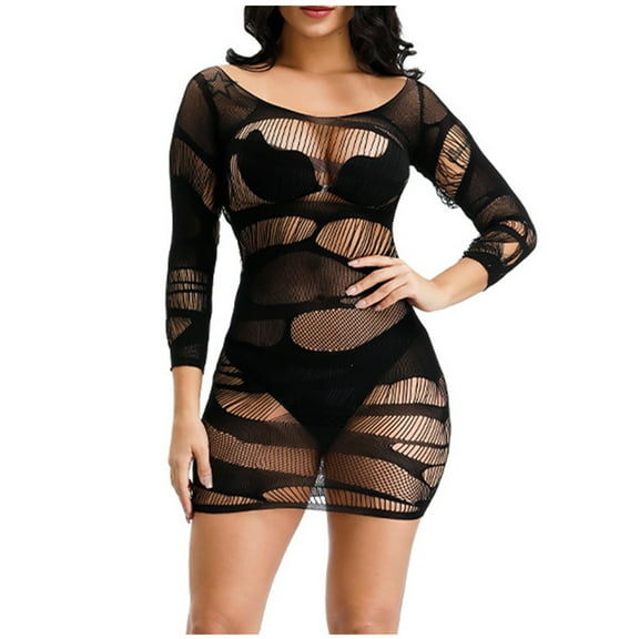 Tbopshirt Lingerie for Women,Womens Lingeries Set Women Solid Color Underwear Bra Perforated Skirt Hollowed Out and Lingerie,Valentines Day Gift for Her