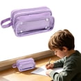 thumbnail image 2 of Solivara Detachable Clear Pencil Case Large Capacity Multi Layer For Stationery Storage (E,8.46 × 4.72 × 3.54in), 2 of 7