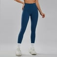 thumbnail image 5 of Women's Nude High Waisted Yoga Pants - Quick Dry, Hip Lift, No Awkward Line, Nylon Spandex, Fitness Wear, S-L, 5 of 6