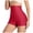 a44-Red, variant on KPOPLK Women's Shapewear Tummy Control Seamless Slip Shorts for Under Dress Breathable Anti Chafing Shaper Shorts for Women Size S