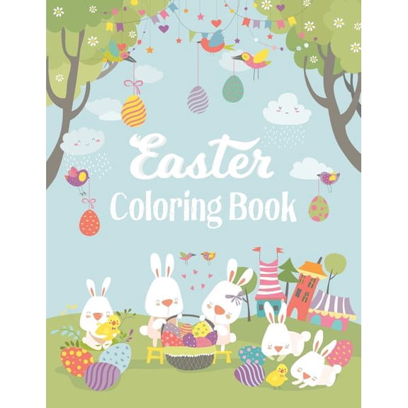 Easter Coloring Lucy: Easter Coloring Book: Adult Coloring Book with fun, Happy Easter, Relaxing Coloring Pages, Easter Eggs, Easter Bunnies, Easter Coloring Pages (Paperback)