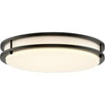 thumbnail image 5 of Abide Collection 5-CCT Integrated LED Matte Black Contemporary 14" Medium Flush Mount Light, 5 of 9