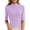 Purple, variant on Black Short Sleeve Turtleneck Women Women's Slim Fit Sweaters 3/4 Sleeve Mock Neck Solid Color Casual Knit Tops, Purple, S