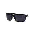 thumbnail image 1 of Locs Camouflage Gangster Hardcore Warp Biker Style Plastic Sunglasses Matte Black, 1 of 4