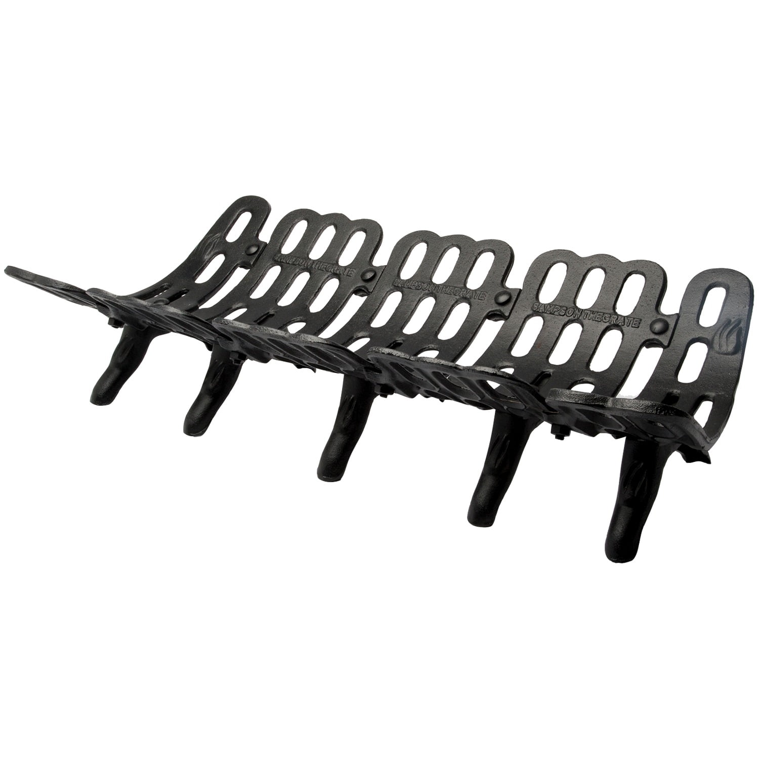 Liberty Foundry G50036 SelfFeeding CastIron Fireplace Grate with 2.5