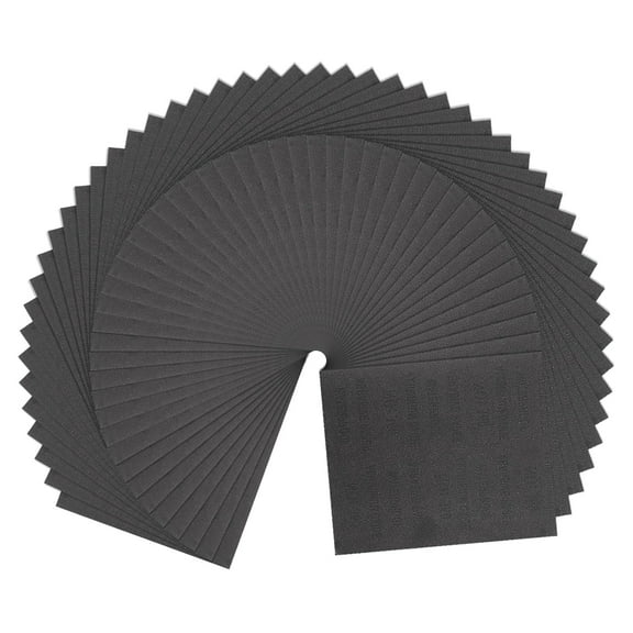 100pcs Sandpaper 3000 Grit 9 x 11 Inch C-Weight Backing Silicon Carbide Abrasive Wet Dry Sanding Sheets for Wood Finishing, Metal Sanding