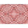 thumbnail image 1 of Ahgly Company Indoor Rectangle Patterned Lava Red Area Rugs, 2' x 4', 1 of 6