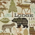 thumbnail image 5 of David Textiles 44" x 1 Yard Cotton Live Lodge Love Sewing & Craft Fabric Precut, Multicolor, 5 of 7