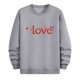 thumbnail image 5 of TaTaai Men's Valentine Heart Print Long Sleeve Round Neck Pullover, Valentine's Day Gift, Casual Sports Activewear Top Gift, 5 of 6