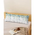 thumbnail image 2 of Eucalyptus Leaves Body Pillow Cover 20x54, Spring Pastoral Butterfly Botanical Decorative Pillowcase with Zipper, Microfiber Pillow Protector, Soft Breathable Long Lumbar Pillowcases for Women, 2 of 9