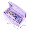 thumbnail image 6 of Tnobhg Nail Tool Sterilization Box Filter Transparent Cover Versatile Sturdy Long Lifespan Sterilization Case for Clean Safe Manicures, 6 of 8