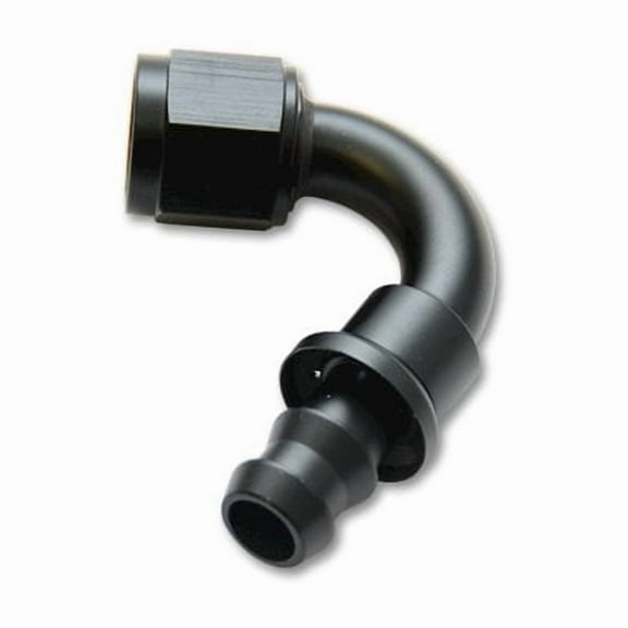 Vibrant Performance 22208 VIB22208 PUSH-ON 120 DEGREE HOSE END ELBOW FITTING; SIZE: -8AN