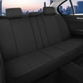 thumbnail image 3 of Funda de asiento de coche CAROMOP de neopreno impermeable para coche, color negro, 3 of 9