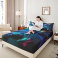 thumbnail image 4 of Castle Fairy Children Gradient Video Game Bed Sheets,Video Game King Sheets, 4 of 7