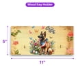 thumbnail image 5 of Belgian Malinois Celebrates Spring and Enjoys a Happy Easter Wood Key Holder Sheepdog Dog Lover Gifts Wall-mounted Key Rack Home Decor - 02001, 5 of 5