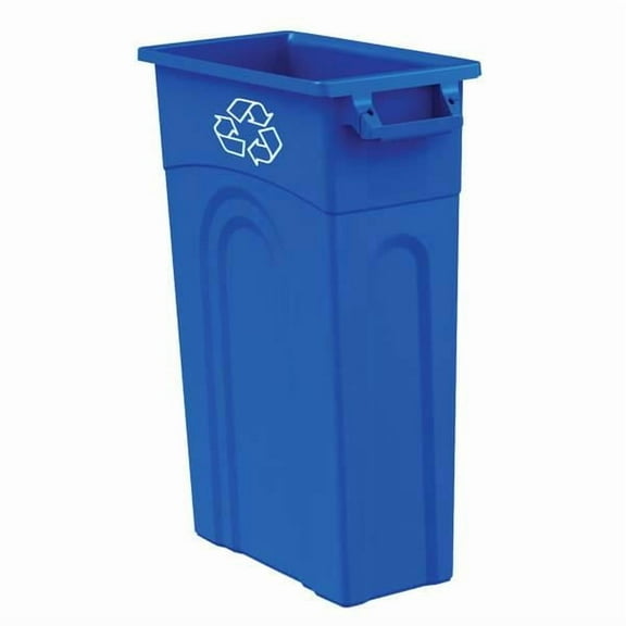 United Solutions 23 Gallon Highboy Recycling Waste Container