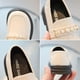 thumbnail image 3 of Zapatos de cuero para niñas Zapatos para niñas de primavera y otoño Zapatos planos sin cordones de moda versátiles de estilo para niñas, 3 of 6