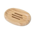 thumbnail image 2 of Vikakiooze Clearance, Eco-friendly Natural Bamboo Wood Bathroom Shower Soap Tray Dish Storage Stand, 2 of 4