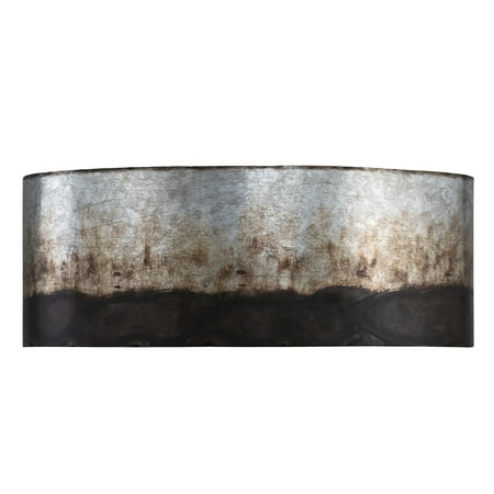

Varaluz Lighting-Cannery - Two Light Bath Vanity Galvanized Steel