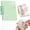 Light Green, variant on A7 Mini Pocket Notebook, Spiral Notebook Small Pocket, Journal 7.2x10.2cm for Writing Notes and Planning for Classroom Office Work Study Travel Nursing Use for Quick Note Taking Anywhere Anytime