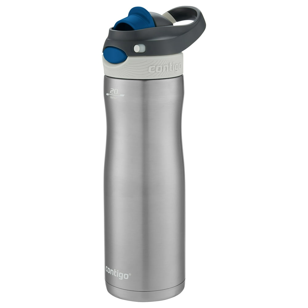 Contigo Autospout Stainless Steel 20 Ounce Monaco Lid Chug Chill Water