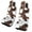 7, variant on Car Seat Cover Cowhide Leather Texture3D Print Animal Hide Automobiles Seat Covers Fit for Cars Tr