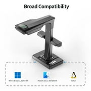 CZUR ET24 Pro Professional Book/Document Scanner 24MP HD Camera Capture A3 Support HDMI Compatible with Windows//MacOS/Lunix